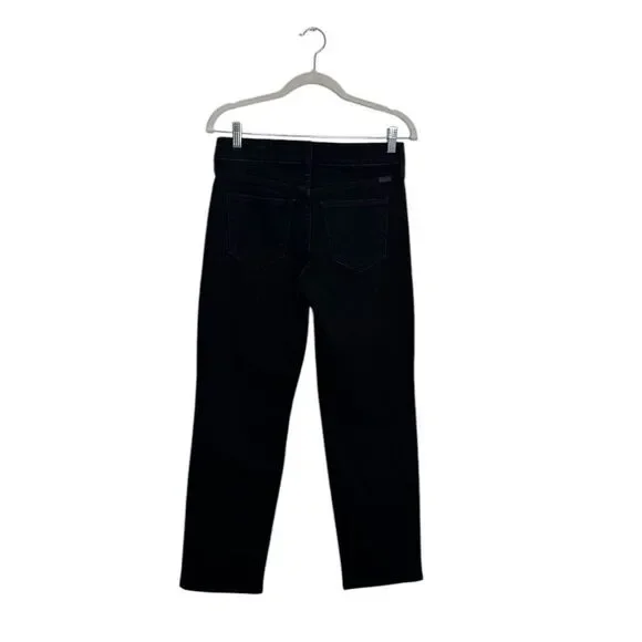 AYR The Frenchie Black Mid Rise Crop Jeans